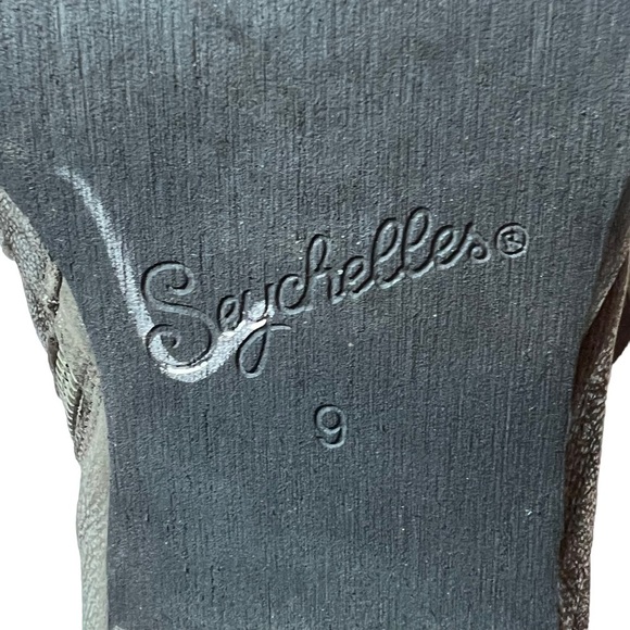 Seychelles Brown Woven Leather Ankle Bootie, Size 9 - Picture 6 of 13